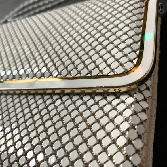 v i n t a g e :: Glam Metal Chain Mail Mesh Envelope Purse Clutch - Picture 9 of 13